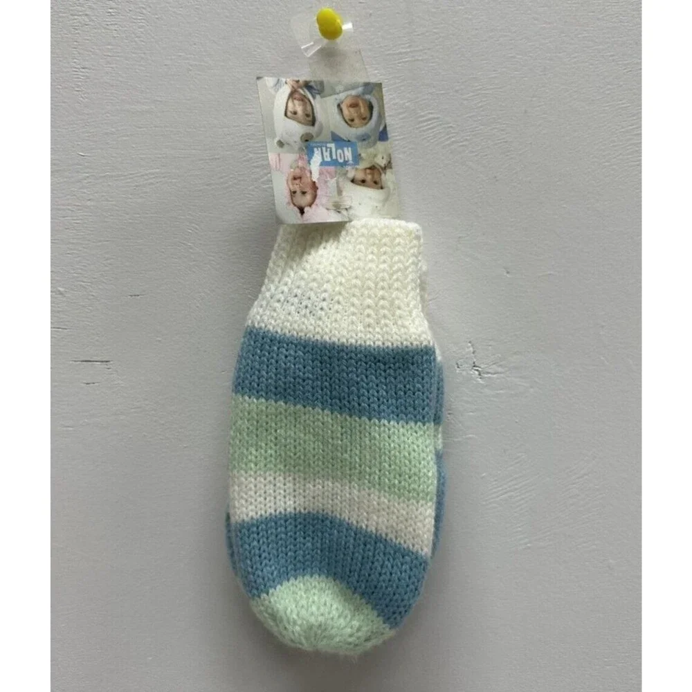 Nolan Glove Mittens Boys Girls Size 2-4 T striped multicolor